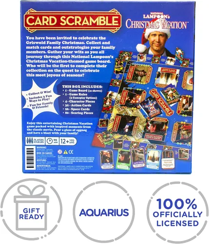 Miniatura 6 de AQUARIUS Juego de mesa de Navidad para vacaciones, divertido juego de fiesta familiar para niños, adolescentes y adultos, regalo entretenido