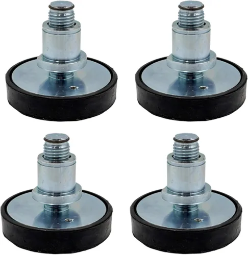 Miniatura 12 de 4pc 1.378 in almohadilla de elevación de coche bandeja de goma pies de elevación más almohadillas de pierna alta diámetro del eje