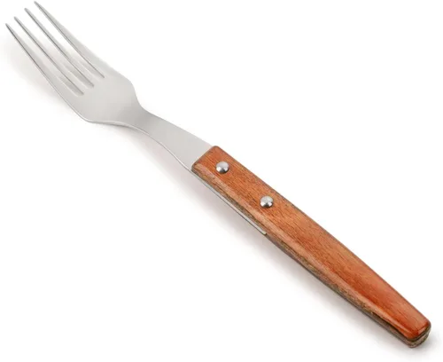 Arcos Cuchillos de mesa de acero inoxidable, uso diario, hoja de 7.874 in, mango de madera comprimida, serie C, diseño duradero y elegante para
