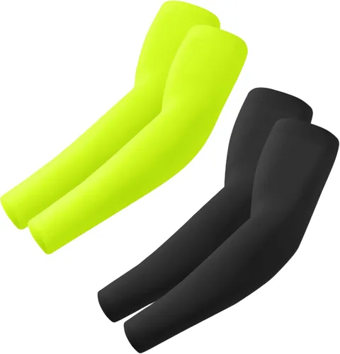 Miniatura 30 de ROXUN Mangas de brazo, compresión deportiva de protección solar UV refrescante para hombres/mujeres