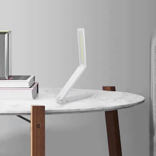 Miniatura 6 de POPETPOP Adjustable USB Light with Light Modes Folding Eye Care Desk Lamp for Home Office Rechargeable and Battery Powered Portable Reading