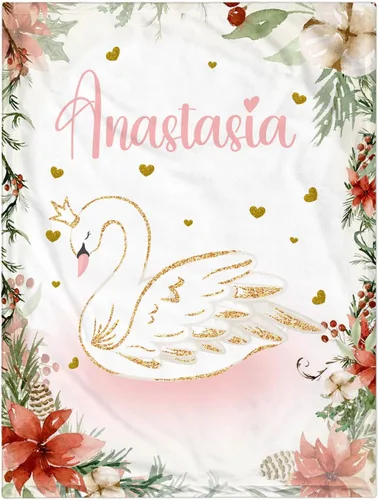 Miniatura 16 de Manta de Bebé Personalizada para Niñas, Manta de Bebé Personalizada con Nombre Súper Suave Mantas con Nombre Personalizado para Niños, Mantas