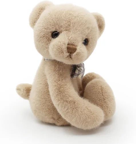 Miniatura 6 de suepcuddly - Oso de peluche pequeño con imán, animal de peluche lindo y suave para niña de 30 cm (marrón)