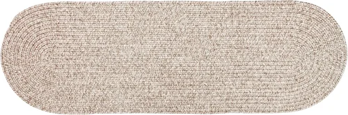 Miniatura 8 de Super Area Rugs Rustic Farmhouse Living - Alfombra trenzada reversible para interiores y exteriores, fabricada en Estados Unidos, color marrón