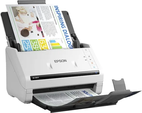 Miniatura 2 de Epson DS-530 II Escáner de documentos dúplex a color para PC y Mac con alimentación de hojas, alimentador automático de documentos (ADF)