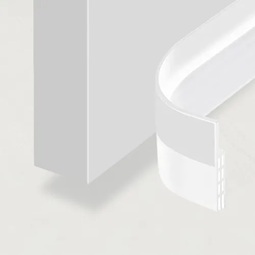 Miniatura 8 de Tapón adhesivo para puerta con respaldo de silicona – Barrido debajo de la puerta para puertas interiores y exteriores, aislamiento de ruido y aire