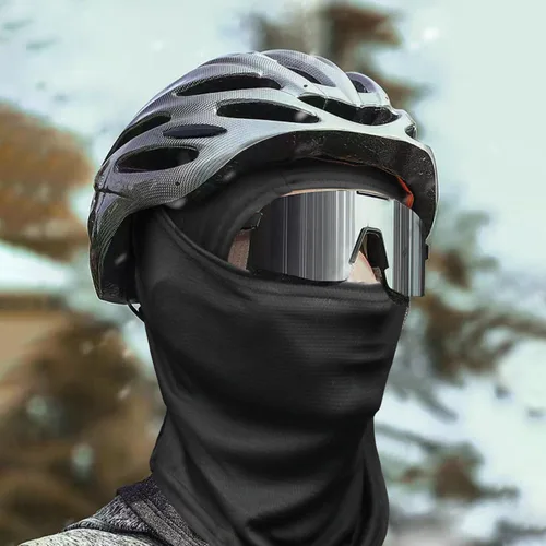 Miniatura 7 de Máscara facial de camuflaje militar, bandana, pasamontañas, capucha para hombres y mujeres, entrenamiento táctico, ciclismo, esquí, resistente al