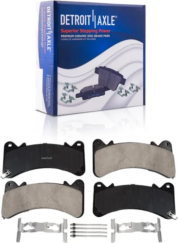 Miniatura 131 de Detroit Axle - Pastillas de freno traseras para Kia Sportage 2017-2022, Hyundai Tucson 2016-2021, pastillas de freno de cerámica 2018 2019 2020