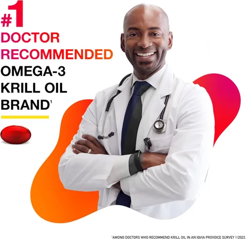Miniatura 4 de MegaRed Suplemento de aceite de krill omega-3 ultra fuerte de 1000 mg con EPA/DHA, astaxantina y fosfolípidos, sin sabor a aceite de pescado que