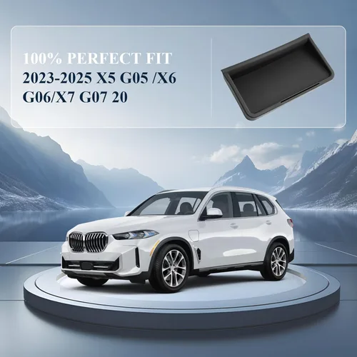 Miniatura 5 de BIBIBO para 2025 BMW X5/X7 Organizador de Bandeja Detrás de la Pantalla 2023-2025 BMW X5/X7/X6 G07 20 Bandeja de Almacenamiento del Tablero 2025