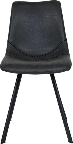 Miniatura 4 de LeisureMod Markley - Silla de comedor, color negro carbón