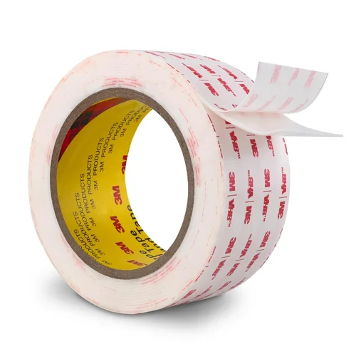 Miniatura 14 de 3M Cinta de doble cara resistente de 1 pulgada x 15.4 pies, cinta de montaje negra 5925 cinta de espuma adhesiva fuerte impermeable para decoración