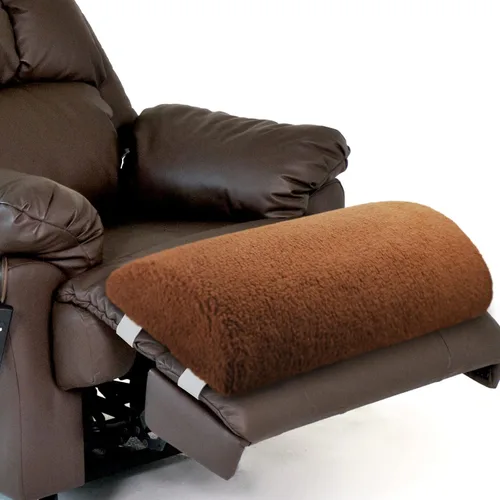 Miniatura 14 de Wesiti Almohada Cojín para Pies de Sillón Reclinable de Alta Resistencia Espuma Viscoelástica Sherpa Bolster para Dormir Descanso Almohada Multiusos