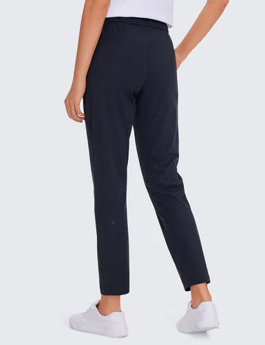 Miniatura 2 de CRZ YOGA - Pantalones deportivos con elasticidad en 4 direcciones para mujer, pantalones 78 de vestir para el trabajo, con bolsillos, para hacer