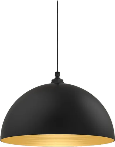 Miniatura 58 de Steel Lighting Co. Melrose - Lámpara colgante Montada en el techo Cúpula redonda de 18 pulgadas Estilo moderno contemporáneo de granja