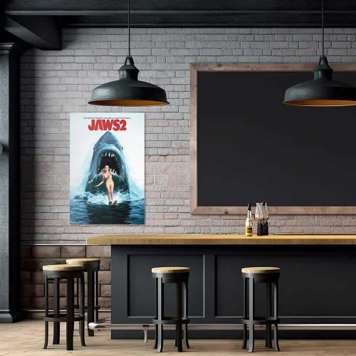 Miniatura 2 de Jaws 2 - Póster de película con licencia oficial, 24 x 36 pulgadas