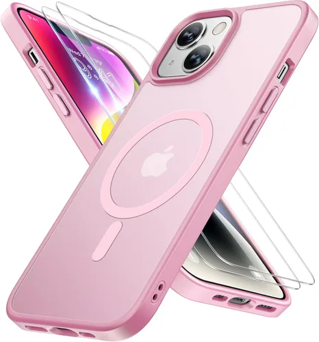 Miniatura 31 de Miracase Funda diseñada para iPhone SE 2022/SE 2020/7/8, funda multicolor de silicona a prueba de golpes (rojo)