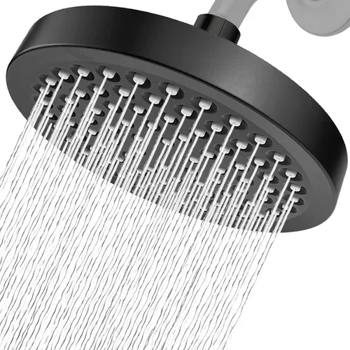 Miniatura 9 de Cabezal de ducha de lluvia de alta presión, cabezal de ducha de lluvia de alto flujo, aspecto moderno de lujo, cabezales de ducha de baño que Dorado