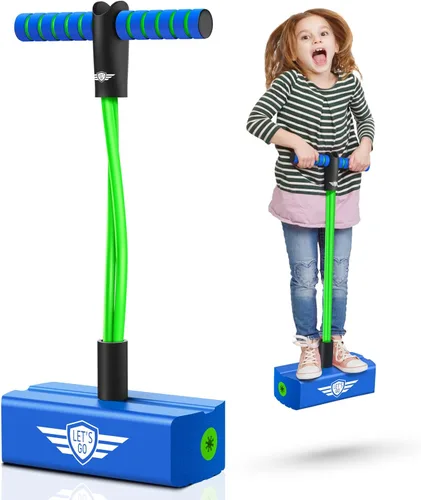 CUUGO LET'S GO! CG Saltar Promueve Crecer Más Alto - Saltarín de Espuma para Niños, Juguetes para Niños de 3 a 12 Años, Niños Niñas, Juguetes al