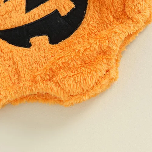 Miniatura 6 de Mameluco de manga larga para bebé, niña, niño, Halloween, overol de fantasma, mameluco de una pieza con capucha para otoño e invierno