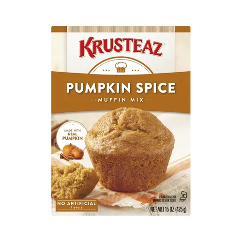 Miniatura 17 de Krusteaz Paquete Variado, Mezcla de Muffin con Remolino de Canela y Migas (21 oz), Mezcla de Muffin de Arándano Rojo y Naranja (18.6 oz), Mezcla