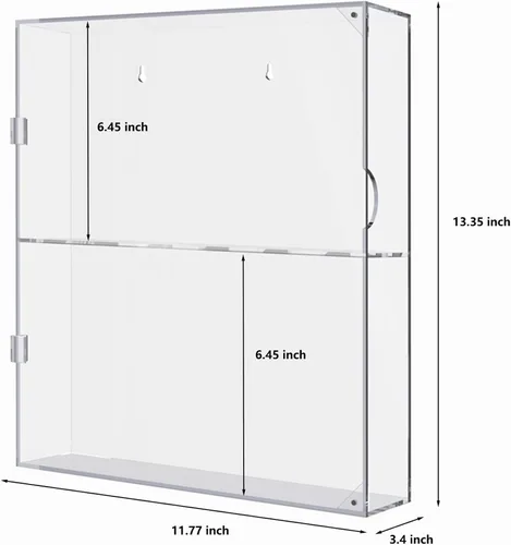 Miniatura 5 de SVENJBB Vitrina acrílica compatible con figuras Funko POP! de 4 pulgadas, caja de exhibición a prueba de polvo para figuras y coleccionables, 2