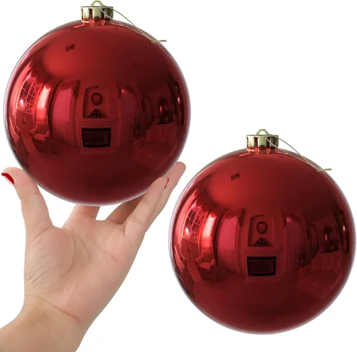 Miniatura 193 de Bolas de Navidad Grandes de 3.2" en Azul Bebé - Adornos para Árbol de Navidad, Bolas Colgantes Inastillables para Cumpleaños, Halloween, Boda