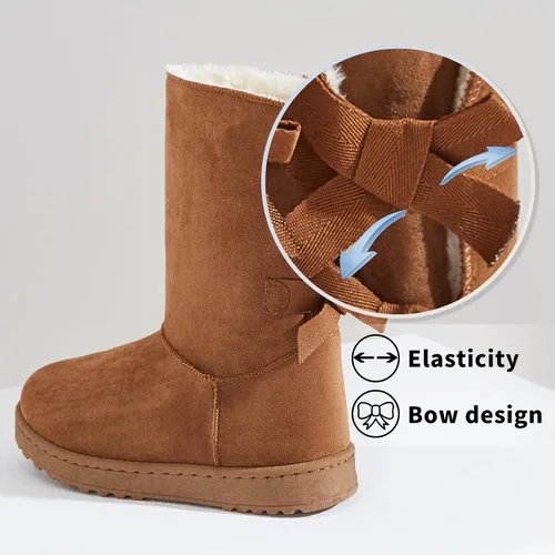 Miniatura 4 de Uoidru Womens Winter Boots For Women Mid Calf Boots Fuzzy Snow Boots Fur Lined Ankle Booties Warm Boots