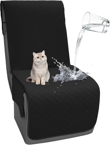 Miniatura 13 de Fundas de terciopelo 10% impermeables para sofá modular reclinable en forma de L, 1 pieza, fundas acolchadas para sofá reclinable esquinero, juego