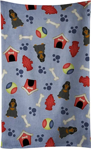 Miniatura 12 de Caroline's Treasures BB2654KTWL Dog House Collection Airedale - Toalla de cocina para invitados, toalla de baño decorativa para cara, té, paño