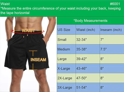 Miniatura 3 de NELEUS Pantalones cortos de correr para hombre de 7 pulgadas con bolsillos