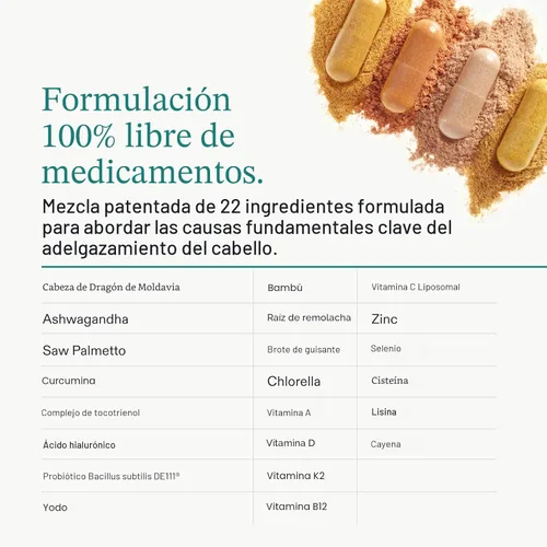 Miniatura 5 de Nutrafol - Suplementos de crecimiento del cabello para mujeres de 18 a 44 años, clínicamente probados para cabello visiblemente más grueso y fuerte