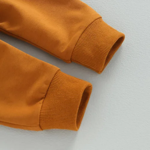 Miniatura 7 de Ropa para el día de San Valentín para bebé, sudadera de manga larga con letras, pantalones deportivos elásticos para otoño e invierno