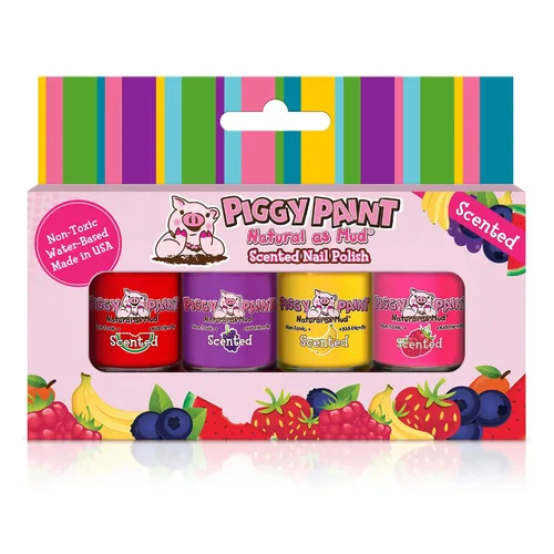 Miniatura 15 de Piggy Paint 4 Esmaltes Neón Set de Caja (¡Bonificación: ¡Resplandor Blacklight!)