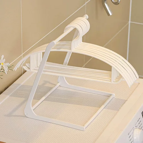 Miniatura 2 de Organizador de percha para armario, lavandería, ropa para colgar ropa, apilador, soporte para colgar ropa para adultos o niños
