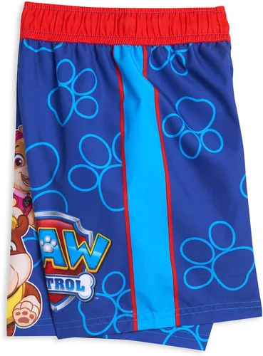Miniatura 6 de Paw Patrol Rubble Marshall Chase Pullover Rash Guard and Swim Trunks Outfit Set Toddler to Little Kid