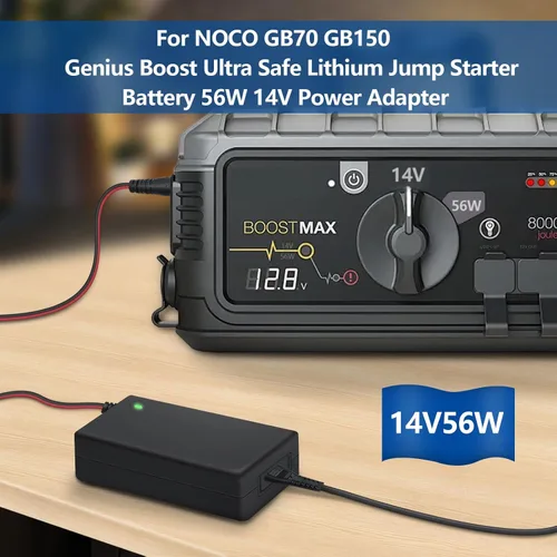 Miniatura 2 de para arrancador NOCO Boost cargador de batería compatible con NOCO GB70 GB150 GB250+ GB251+ GB500 GB500+ Genius adaptador de cable de alimentación