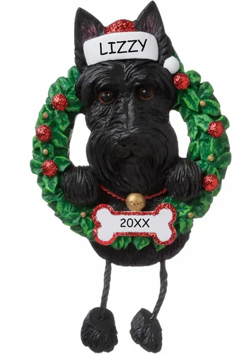 Miniatura 24 de Adorno de Navidad personalizado para mascotas de raza de perro (Beagle)