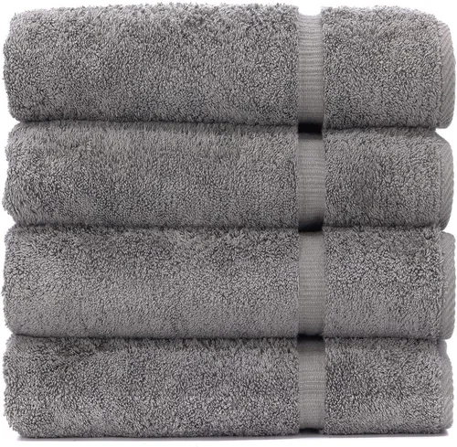 Miniatura 40 de Luxury Hotel & Spa Collection - Toalla ecológica de 100% algodón turco de 27 x 54 pulgadas (27 x 54 onzas), de secado rápido, para baño, borde