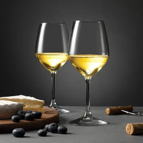 Miniatura 2 de Paksh Novelty Copas de vino blanco italianas - Juego de copas de vino para fiestas, bodas, regalos - Copa de vino transparente, para vino tinto