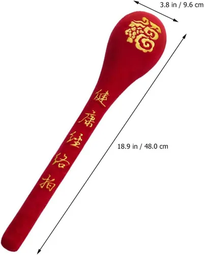 Miniatura 6 de Beavorty Shot Active Hammer Massaging Stick para masajeador de espalda, martillo de bola, herramienta de reflexología de algodón, bola de rodillo