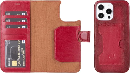 Miniatura 124 de Venito Florence - Funda de piel compatible con Samsung Galaxy S9, extra segura con bloqueo RFID, cartera desmontable para teléfono (gris decolorado)