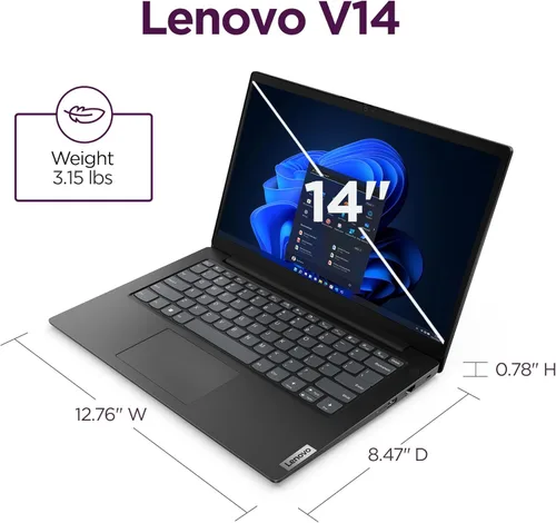 Miniatura 10 de Lenovo 14 G4 - Laptop para negocios - Intel Core i7-13620H - Pantalla FHD de 14" - 8 GB de RAM (actualizable a 16 GB) - Almacenamiento de 256 GB