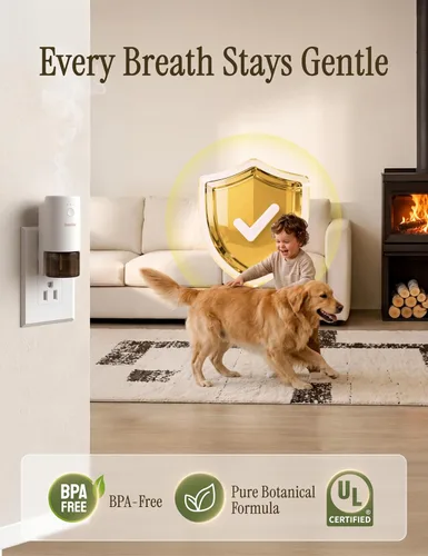 Miniatura 3 de Difusor de aceite esencial para el hogar, difusor inteligente de aromaterapia sin agua SF101S Pro, aroma de habitación enchufable con temporizador