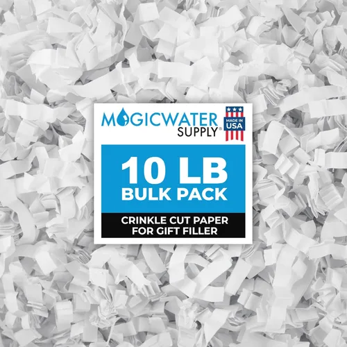 Miniatura 43 de MagicWater Papel de Corte Ondulado para Cestas de Regalo - 10 LB - Verde Militar - Perfecto para Relleno de Papel Triturado, Relleno de Cestas