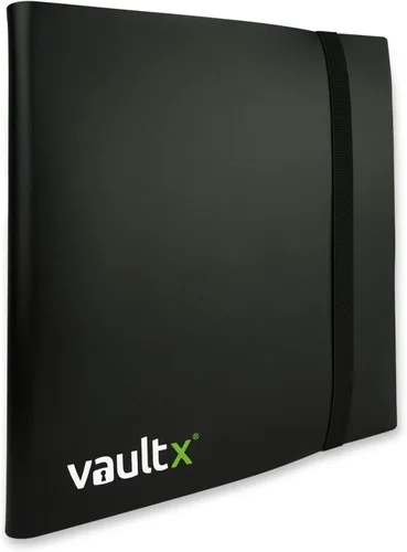 Miniatura 3 de Vault X Carpeta estándar de 12 bolsillos, con capacidad para 480 tarjetas intercambiables en 20 páginas de carga lateral (negro)