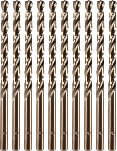 Miniatura 16 de amoolo Juego de brocas de cobalto (1/16"-1/4", 13 unidades), brocas de metal M35 HSS para acero, acero inoxidable, metal duro, hierro fundido