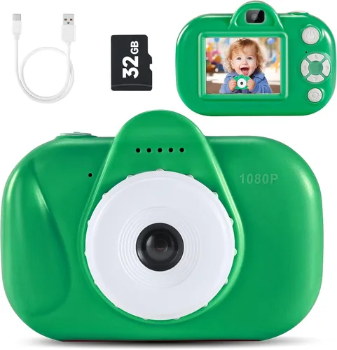 Miniatura 14 de Cámara para Niños Juguetes para Niños Pequeños para Niñas y Niños de 3-12 Años, Cámara de Video Digital para Niños, Regalos de Juguetes de Navidad