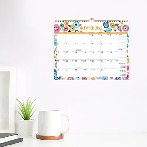 Miniatura 3 de Calendario 2026 - Calendario de Pared 2026, 38.1 cm x 29.2 cm, Ene.2026 - Dic.2026, Calendario de Pared Mensual de 12 meses 2026, Gancho para Colgar