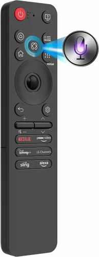 Repuesto para LG Remote 2025 con AI, para control remoto LG Magic TV, puntero, Alexa Voice, Bluetooth, MR25GA, MR25GN, AKB76046603, C5, B5, G5, M5